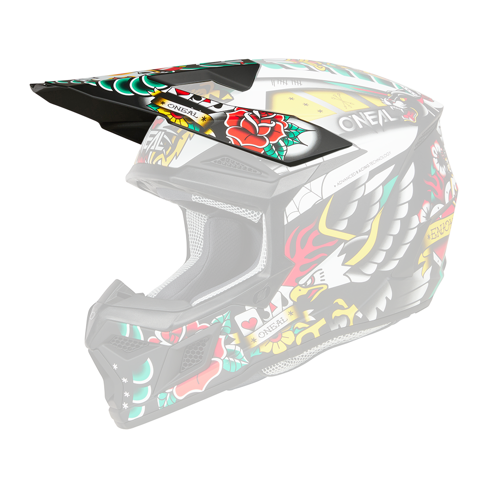 Spare visor for 3SRI INKED 3 -child helmet