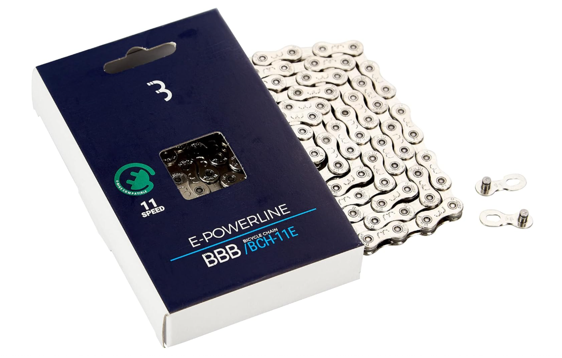 BBB E-Powerline BCH-11E Cadena de 11V compatible con E-Bike-136 Links