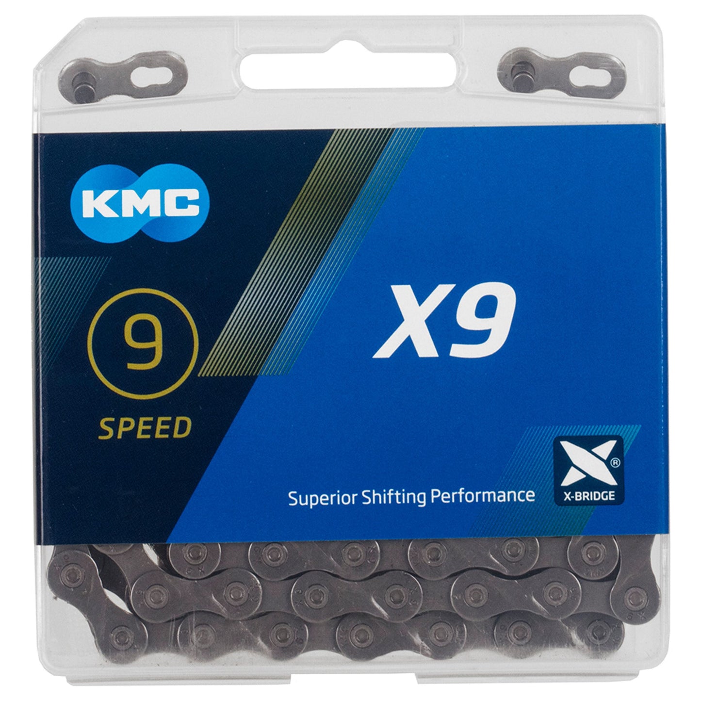 KMC chain x9 - 9 Silver speed / 114 L