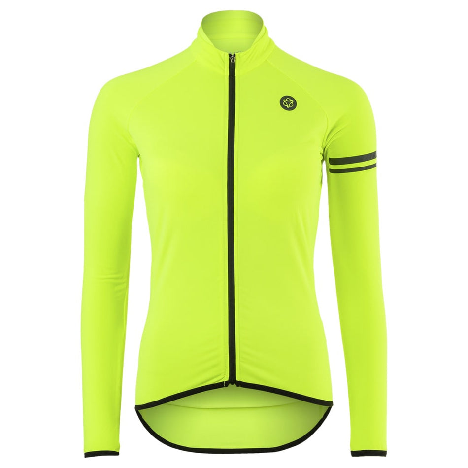 Thermo Sport Jersey Women Fluorescent Yellow - Long Sleeves