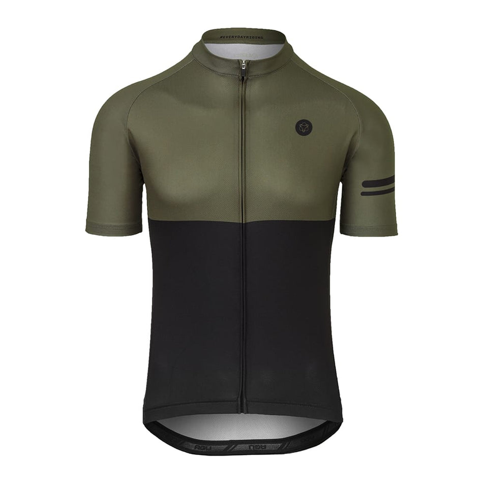 DUO ESSENTIAL Jersey Men Army Green - Short Sleeves