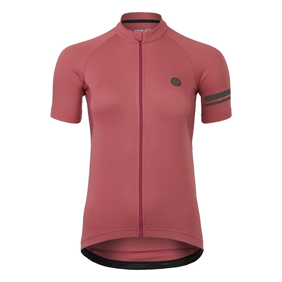 CORE ESSENTIAL Shirt Women Salmon Pink - Short Sleeves