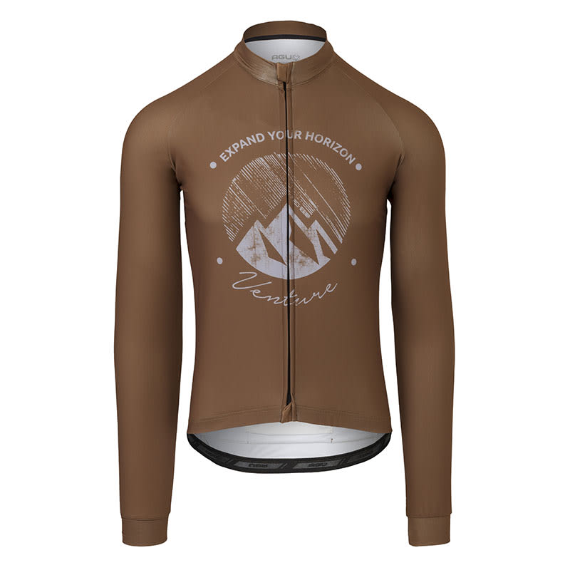 Gravel VENTURE Shirt Men Armagnac - Long Sleeves
