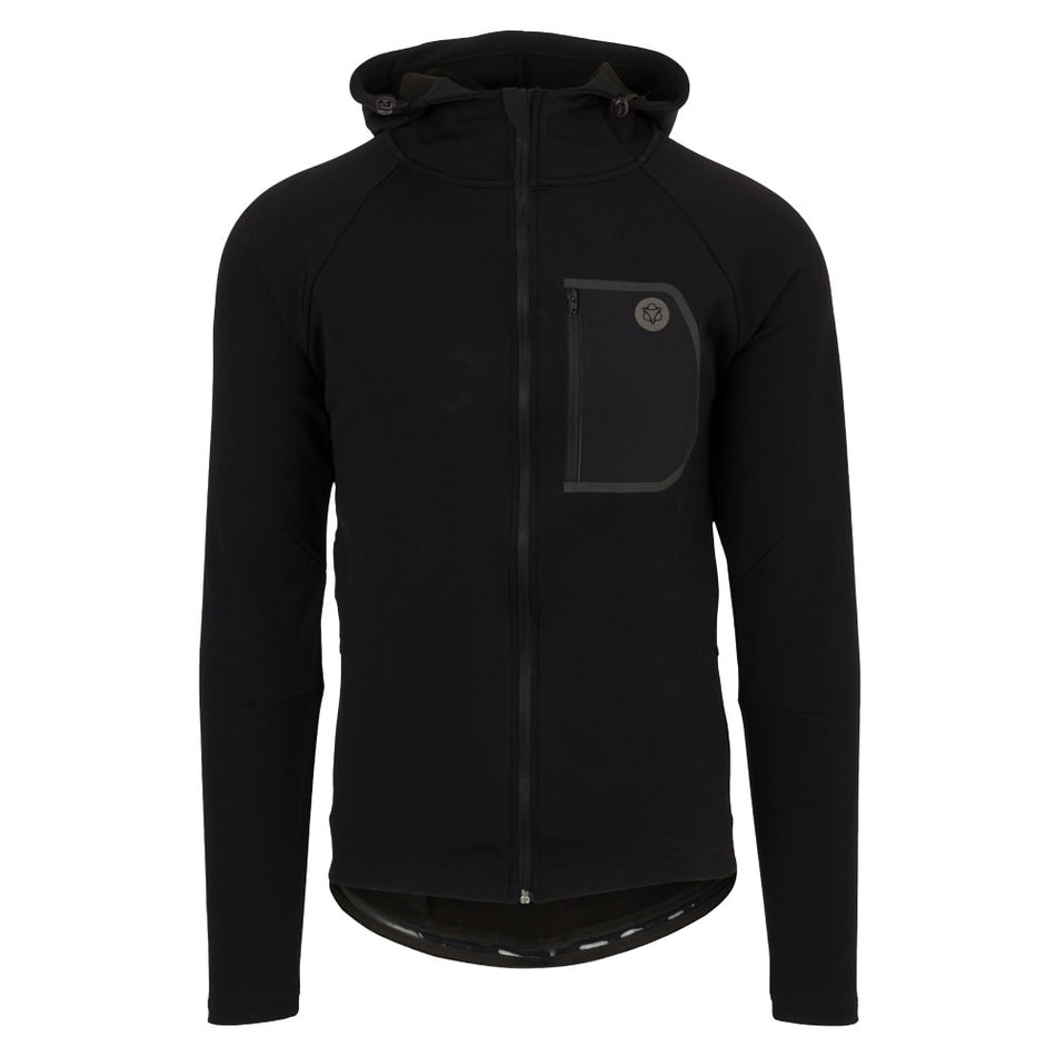 Bluza z Kapturem MTB SPORT DWR Męska Czarna
