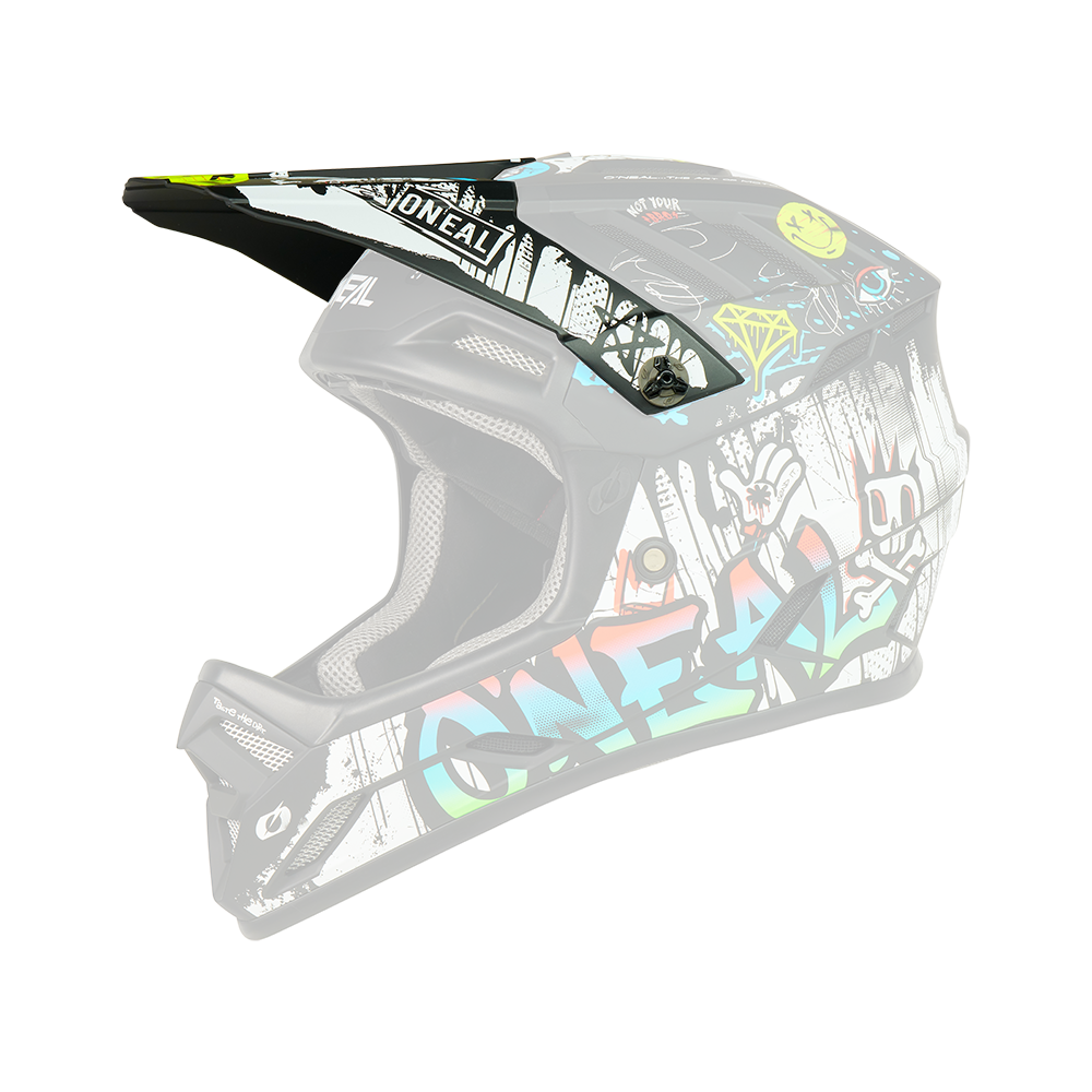 Spare visor for backflip rancid helmet