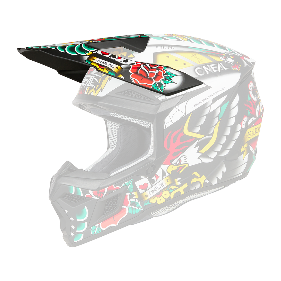 Replacement Visor For 3SRS Inked Helmet