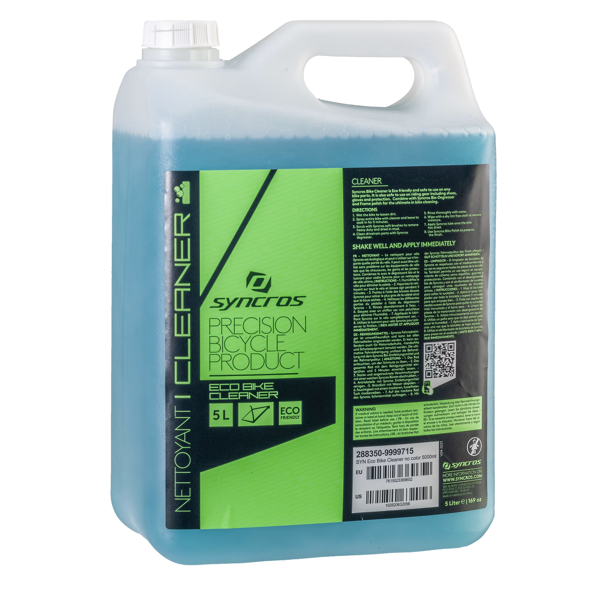 Pulitore bici SYNCROS 5000 ml PAK-2