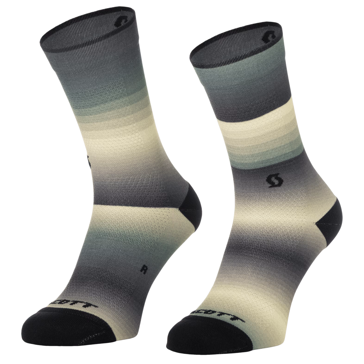 Scott Gradient Stripes Mid-Length Socks