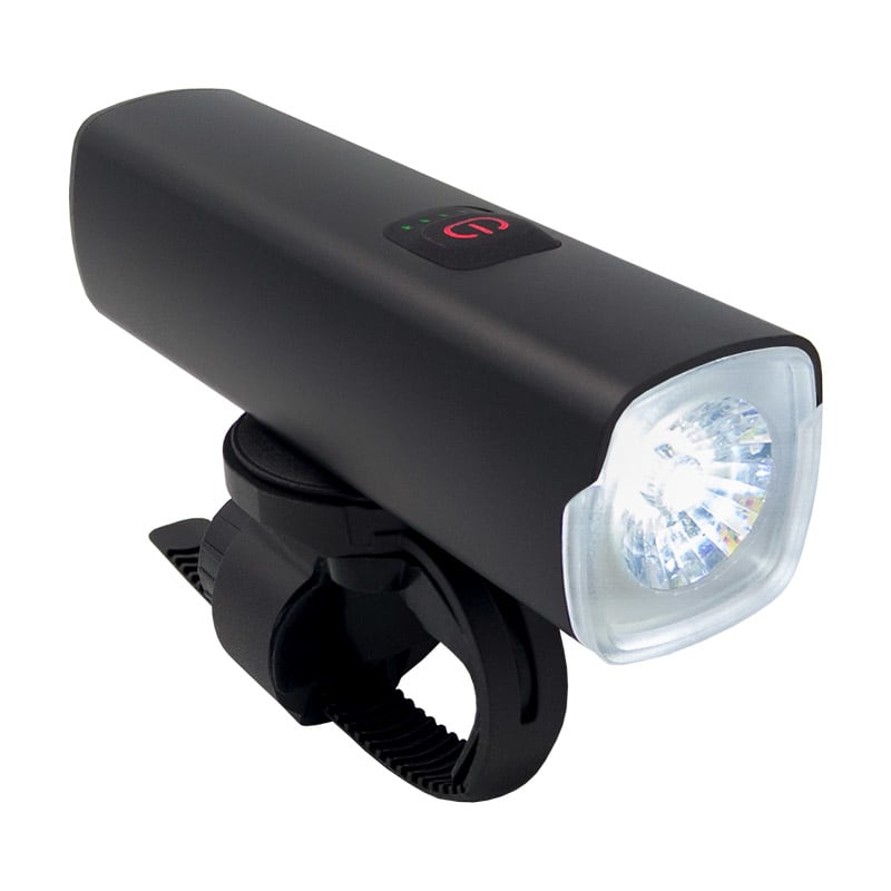 Przednia lampka LUM-X z diodą LED aluminiowa 1000 lumenów + kabel