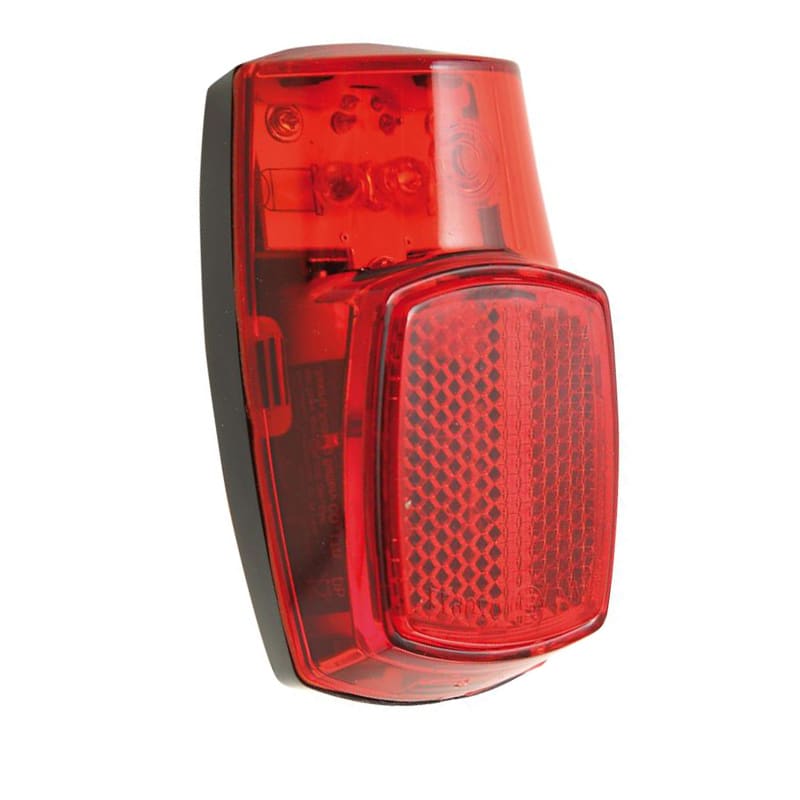 Battery Rear Light with 3 Red LEDs - Fender Mount