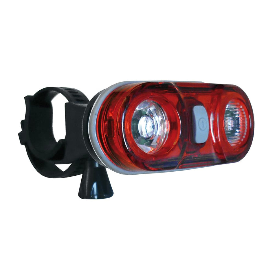 Battery Rear Light with Double LED 3 Functions