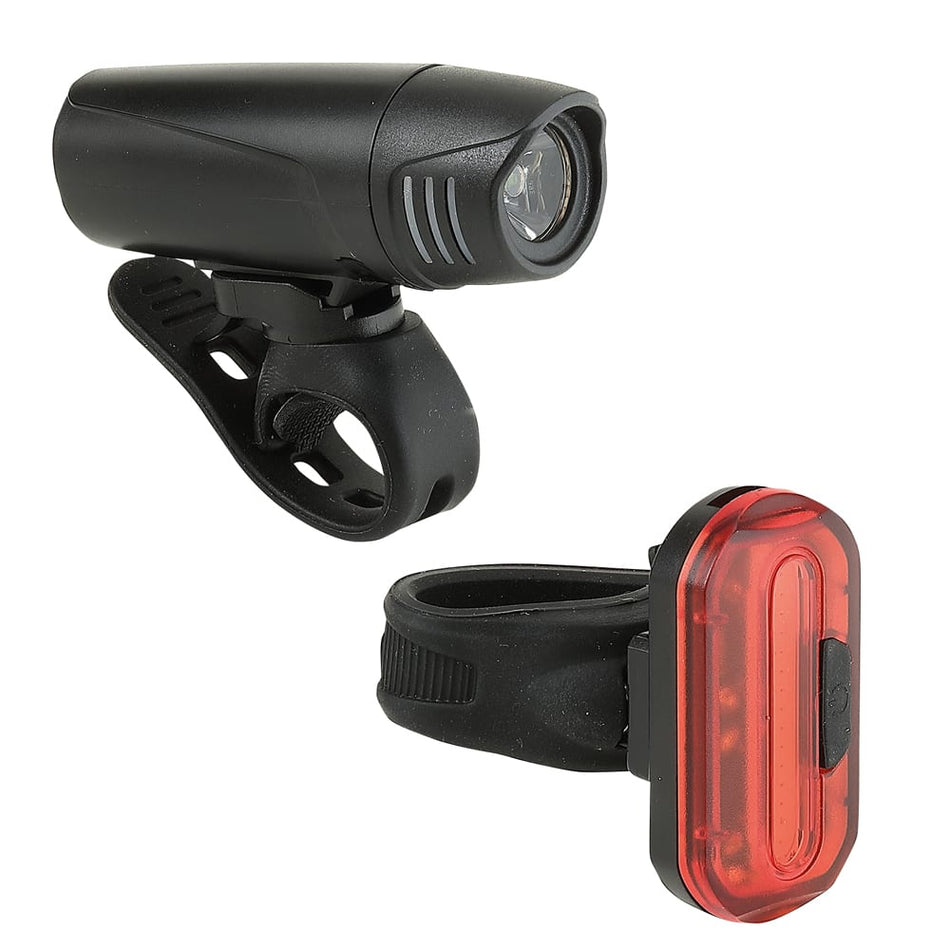 Front+Rear Lights (KIT) LUMY Battery Powered 1 LED/15 Chips