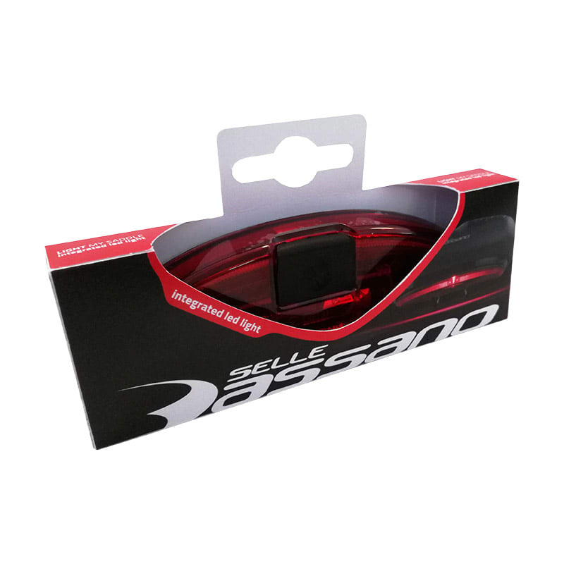 Battery Rear Light with RAIL Mount under the Saddle