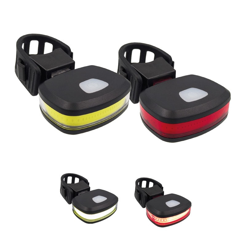 Front+Rear LED Lights (KIT) 50/20 Lumens USB-C Recharge