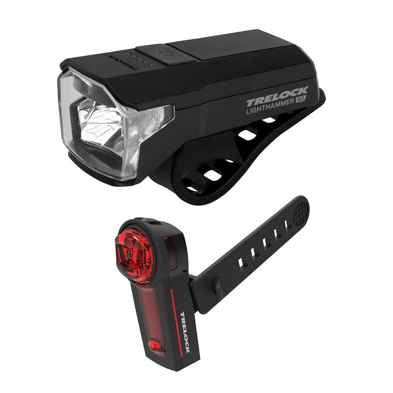 LS480 LIGHTHAMMER LED Light Front+Rear Vector Set 80Lux