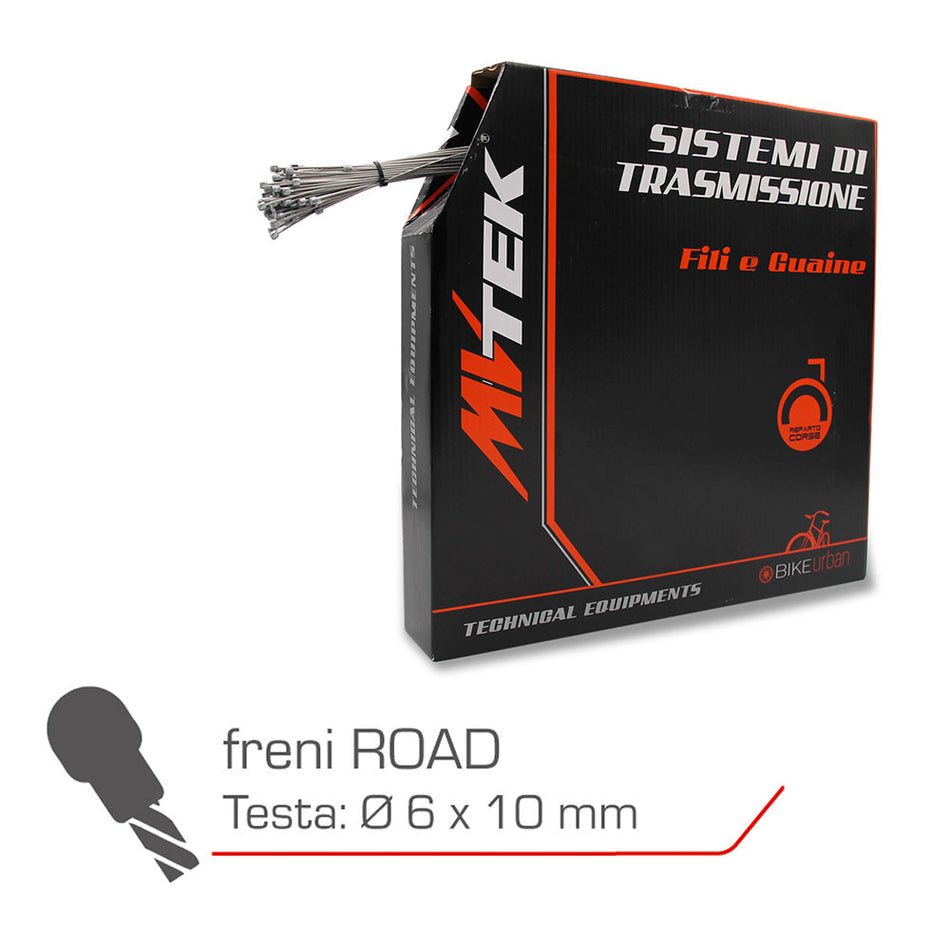 Linka Hamulca SHIMANO ROAD 1,5x2000mm - Linka Slick Warsztat Pudełko 100 szt.
