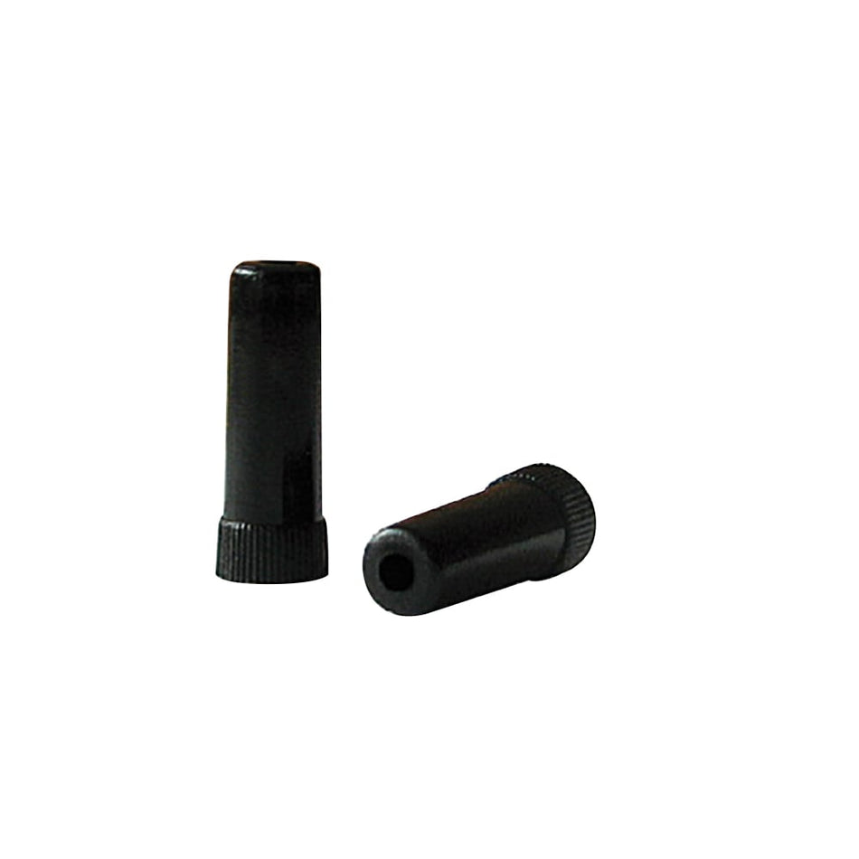 Cable End Cap Body: 5mm x Length: 20mm Black Nylon - 100 Pieces