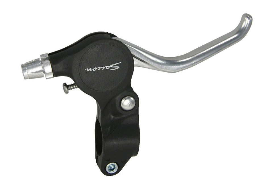 Dźwignie hamulca JUNIOR 12/14" VBrake z aluminium/nylonu czarno-srebrne (para)