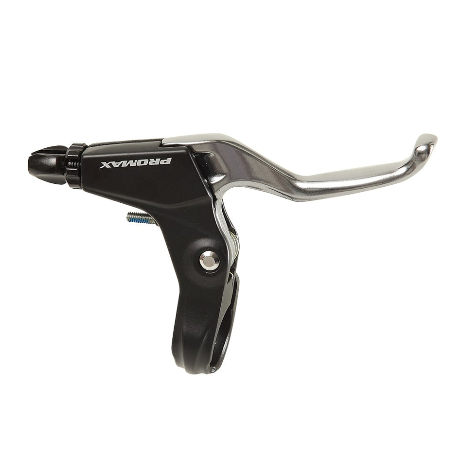 Dźwignie hamulca MTB HI-TECH 2 palce z aluminium z czarną obejmą (para)