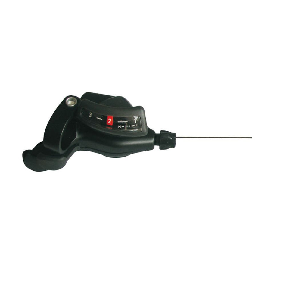 MTB 3V Left Indexed Shift Control Black