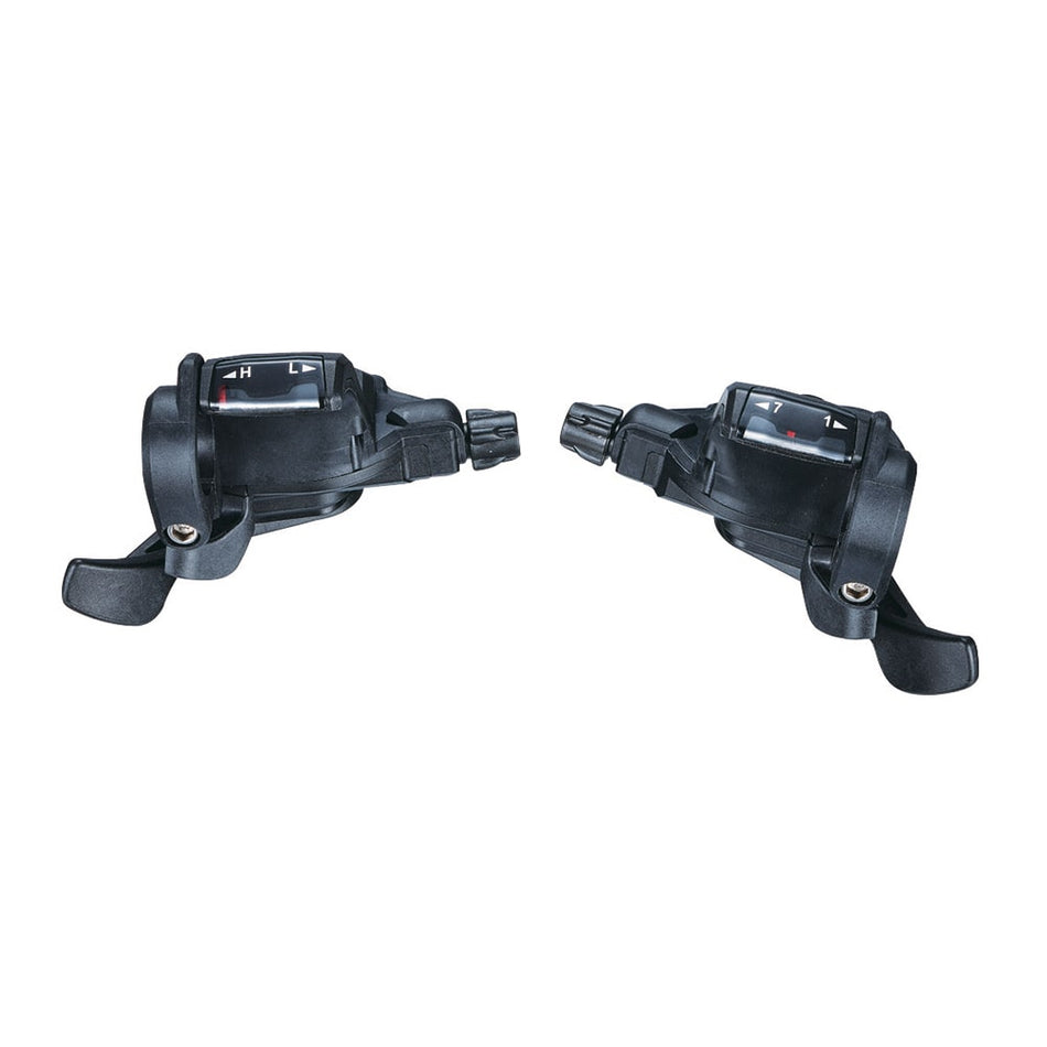 MTB 3x7V Right Indexed Shift Controls Black (Pair)