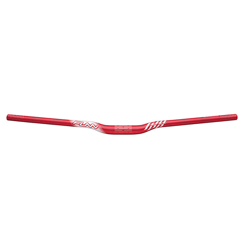FULL ON Handlebar 31.8mm x 785mm in Red Alloy Rise: 15mm