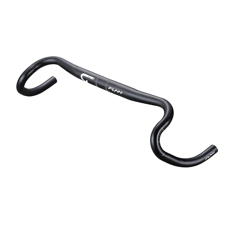 Kierownica Gravel G-WIDE 31,8mm x 500mm ze stopu czarnego Opad: 130mm
