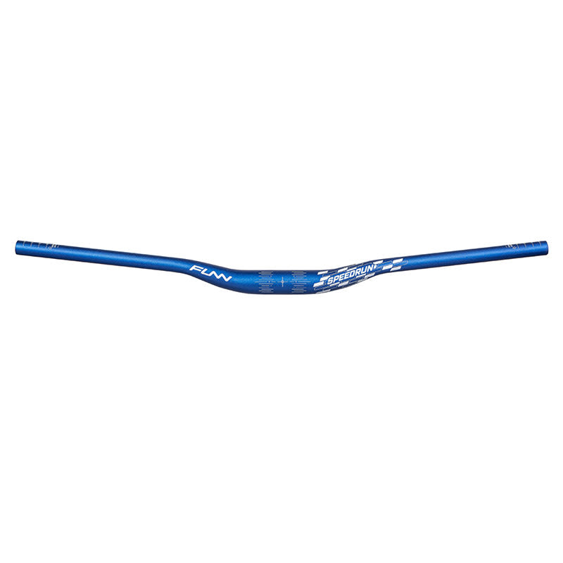 SPEEDRUN JUNIOR Handlebar 31.8mm x 680mm in Blue Alloy Rise: 20mm