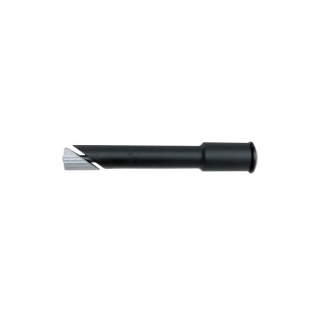 Adapter mocowania kierownicy z 22,2mm na 25,4mm z aluminium Czarny