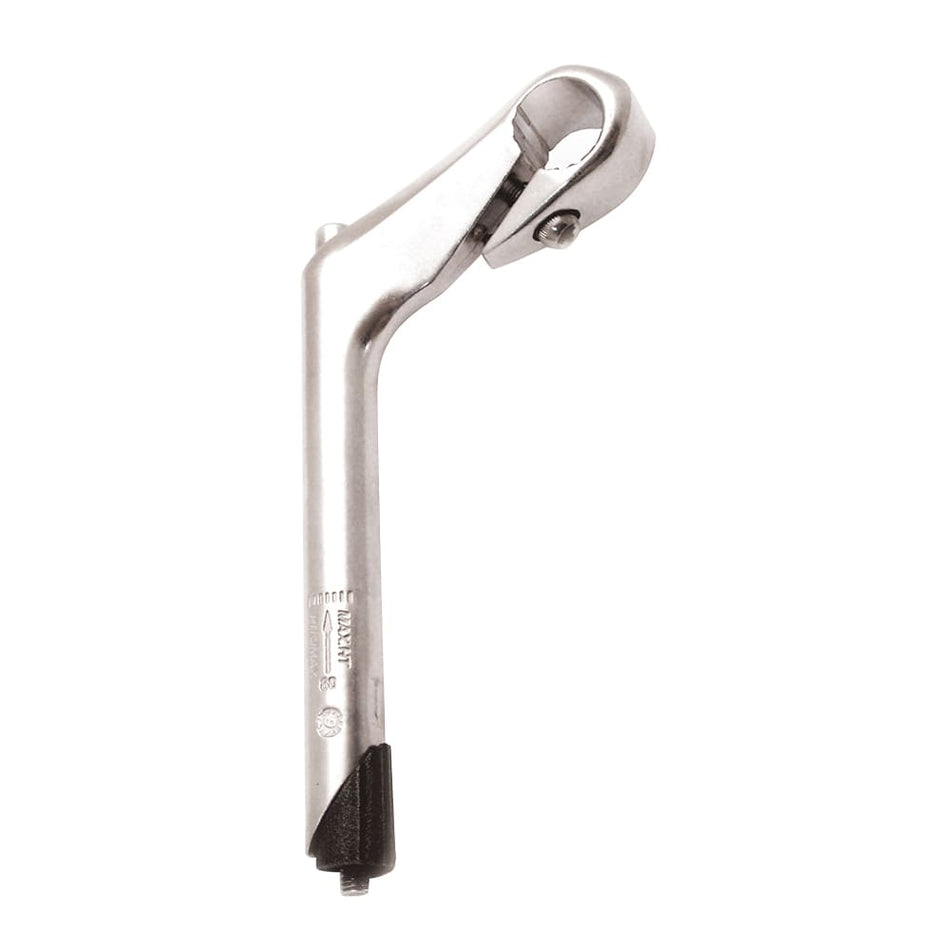 SPORT Handlebar Stem 25.4mm x 80mm Silver Aluminum