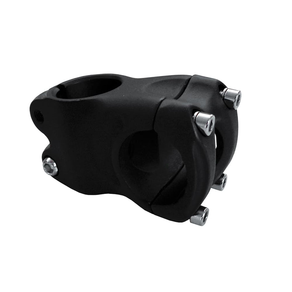 Mostek kierownicy MTB 31,8mm x 40mm z aluminium 10° matowy czarny