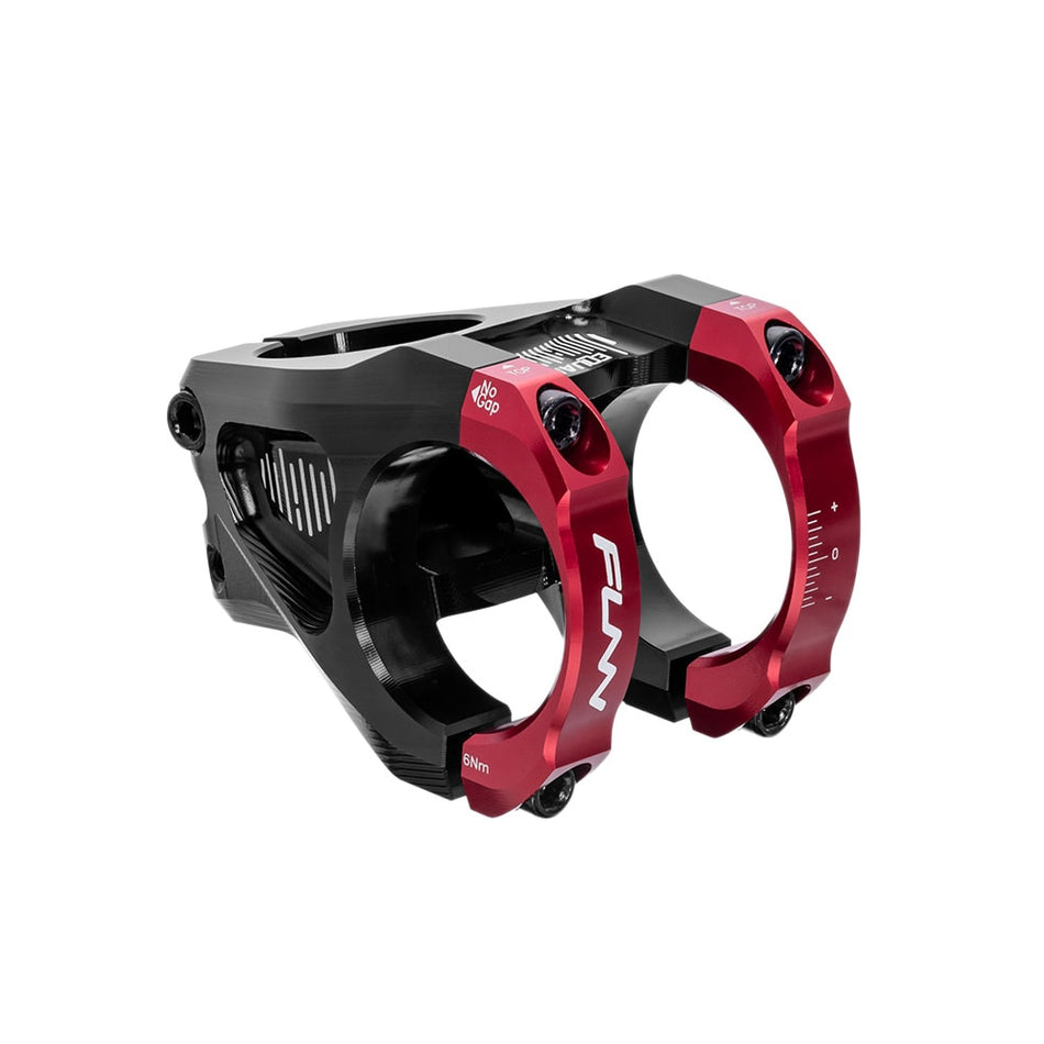 EQUALIZER Handlebar Stem 31.8x35mm in Aluminum Rise 0° Red