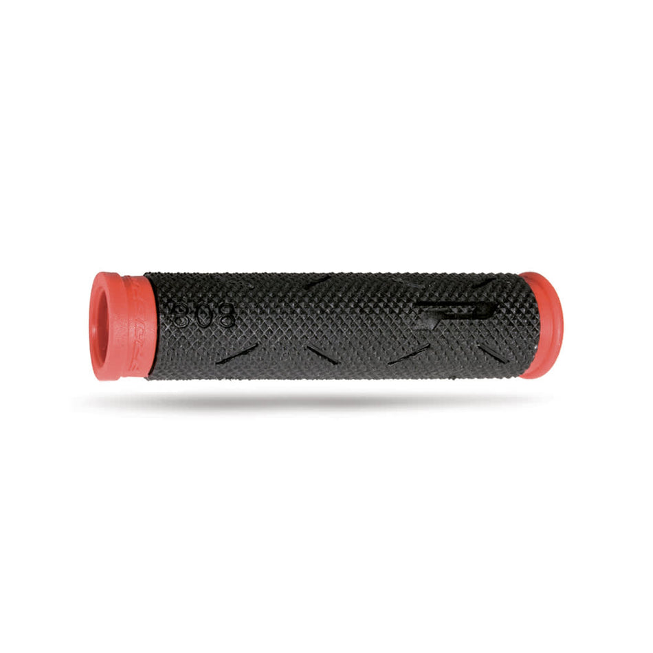 MTB SOFT TOUCH Grip 125mm Rubber Black/Red