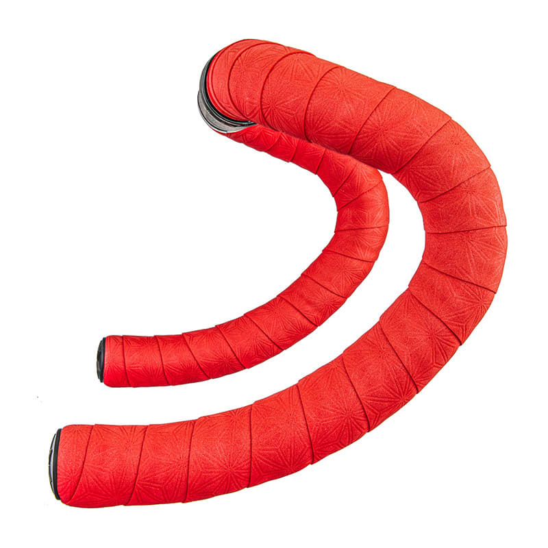 Handlebar Tape SUAVE 2200x30x2.5mm in Red EVA + Black Plug