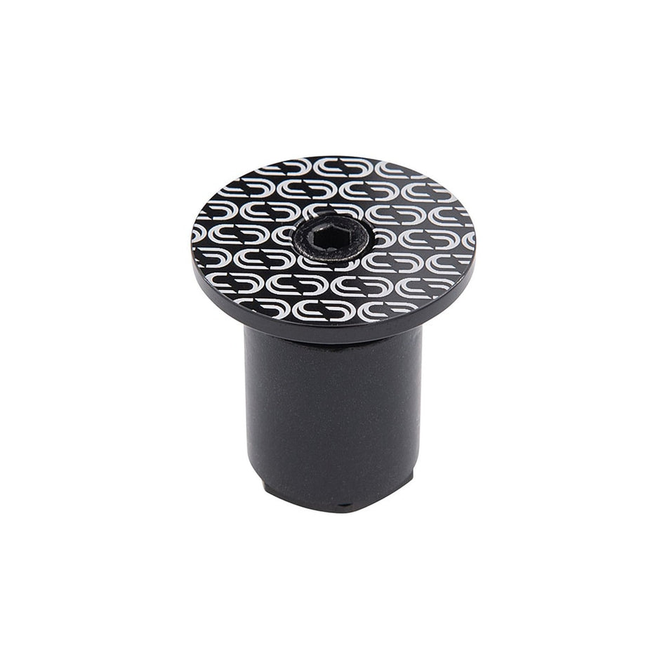 Korek do kierownicy LOOP z aluminium Czarny (para)