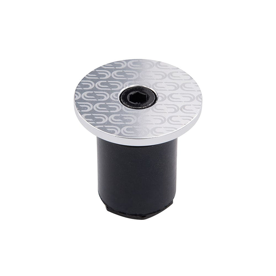 Korek do kierownicy LOOP z aluminium Srebrny (para)