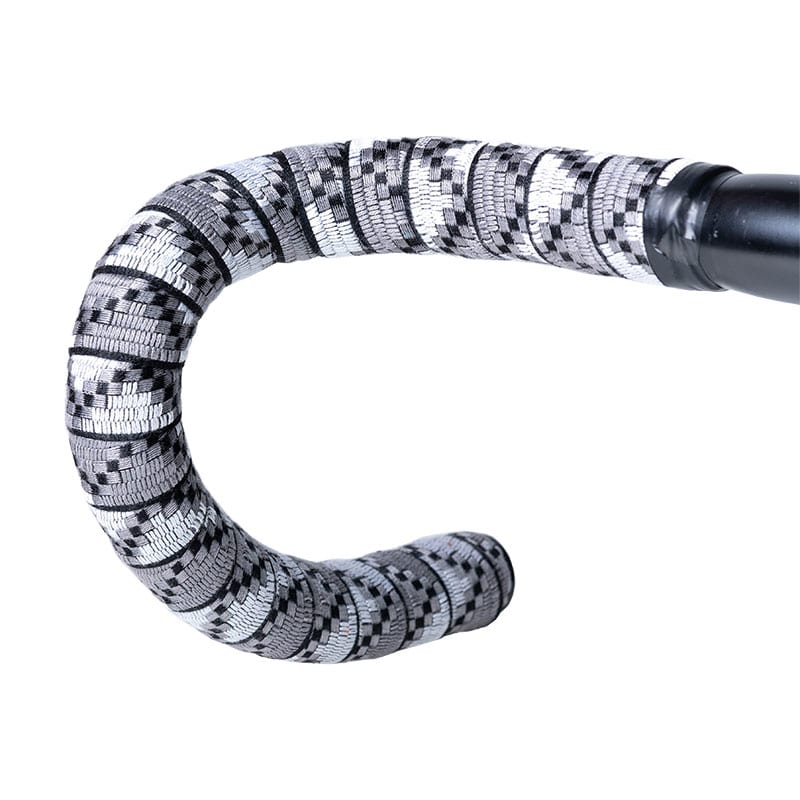 Owijka na kierownicę WOVEN&RIBBON 2300x30mm z poliestru Jungle Szary