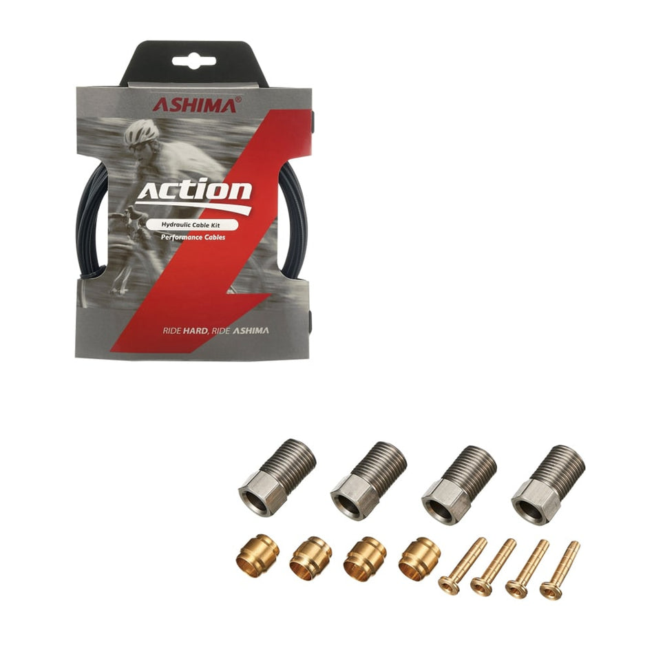 Hose+Connectors (KIT) SHIMANO 5x2.3mm and Length: 3m Nylon