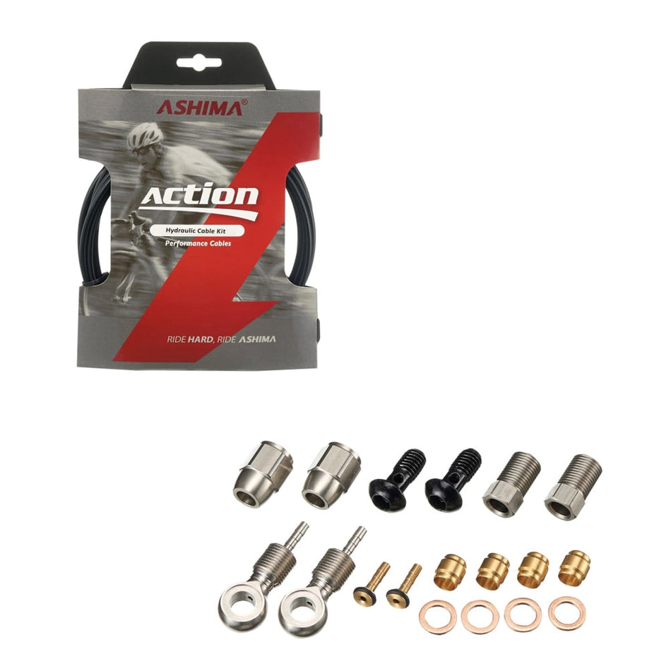 Hose+Connectors (KIT) FORMULA 5x2.3mm and Length: 3m Nylon
