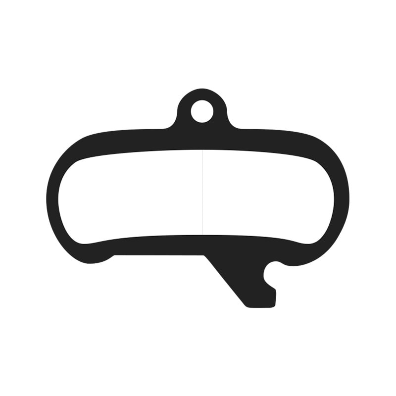 Semi-metallic Pads for SRAM MAVEN - 4 Pistons System