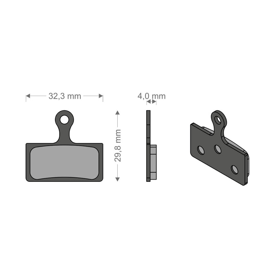 Performance Tech Pads for XTR/K-FORCE/MCX1 SHIMANO//FSA System