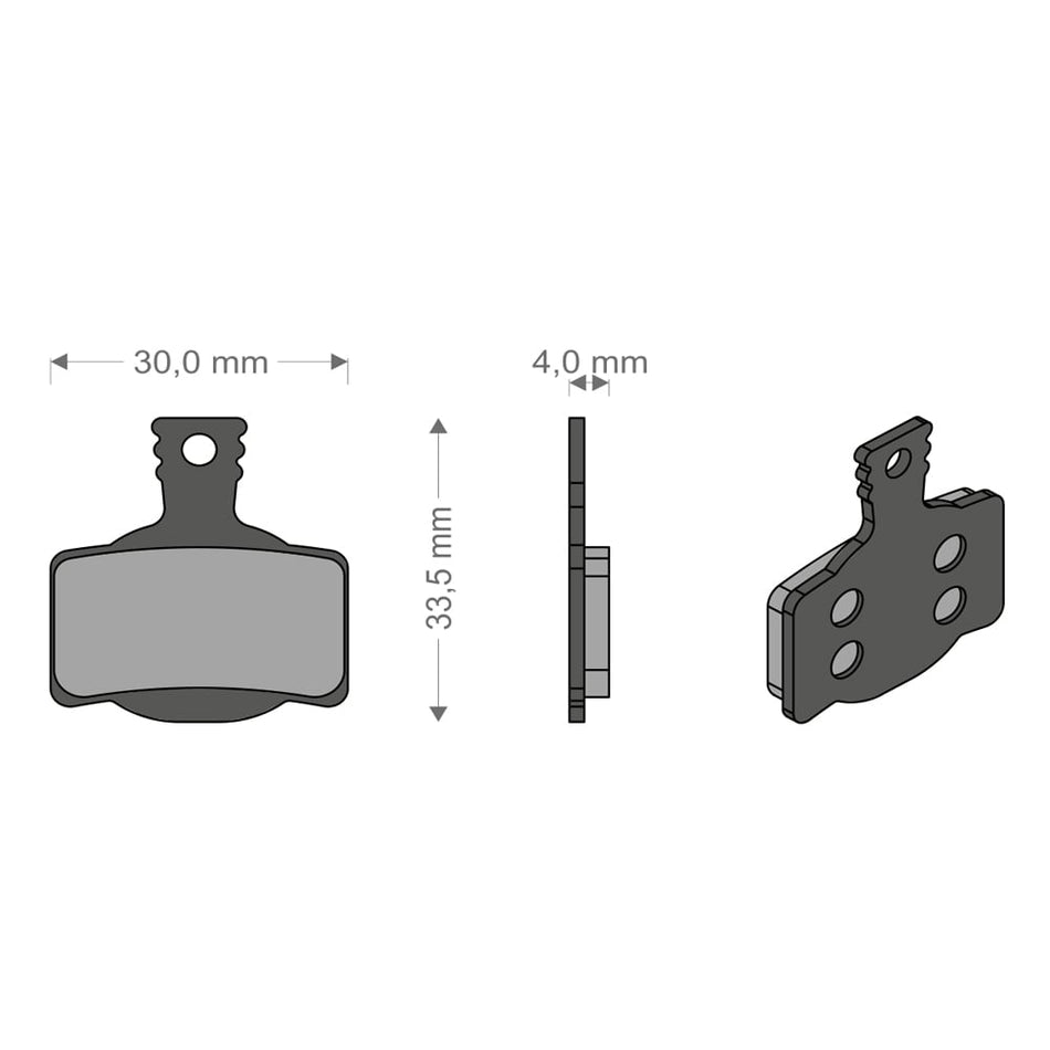 Performance Tech Pads for MT2-8/ROAD DISK MAGURA/CAMPAG System