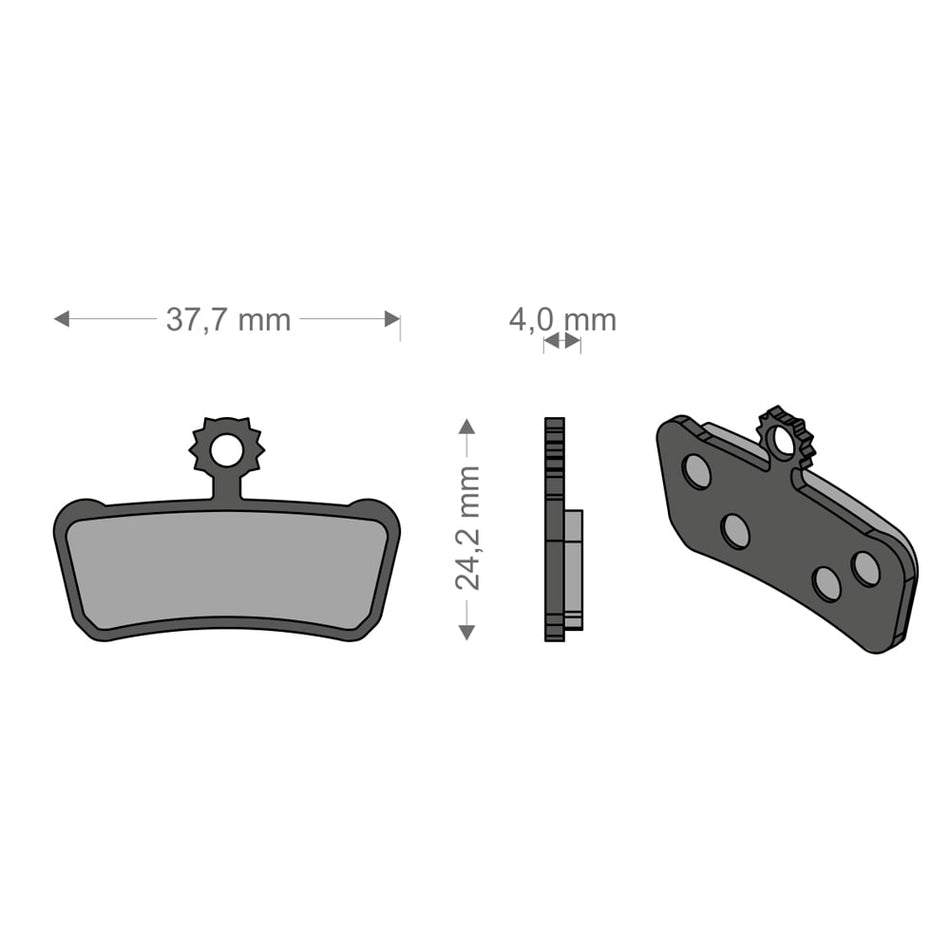 Performance Tech Pads for AVID, SRAM System