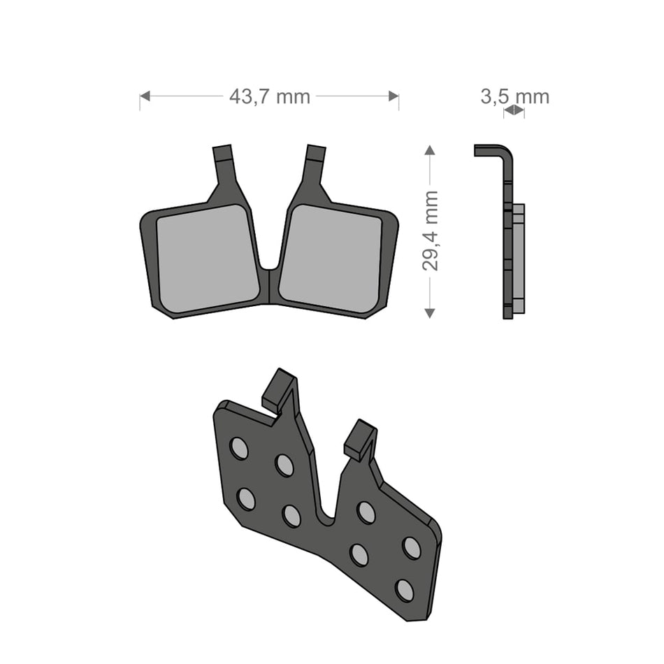Performance Tech Pads for MT5/MT7 MAGURA System