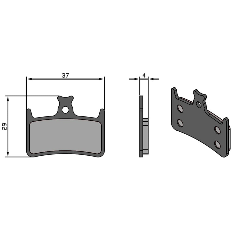E-Bike Tech Pads for E4/RX4 HOPE System