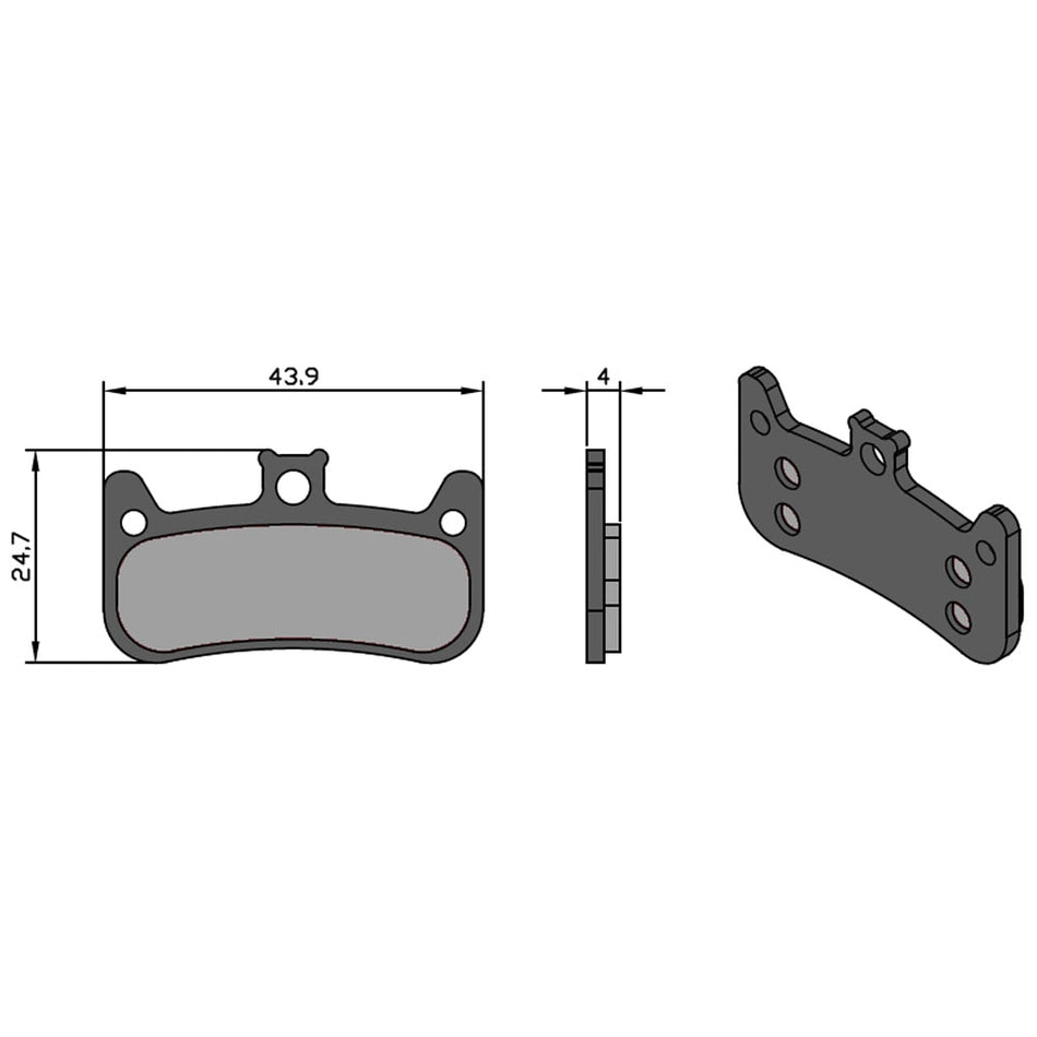 E-Bike Tech Pads for CURA 4 FORMULA System