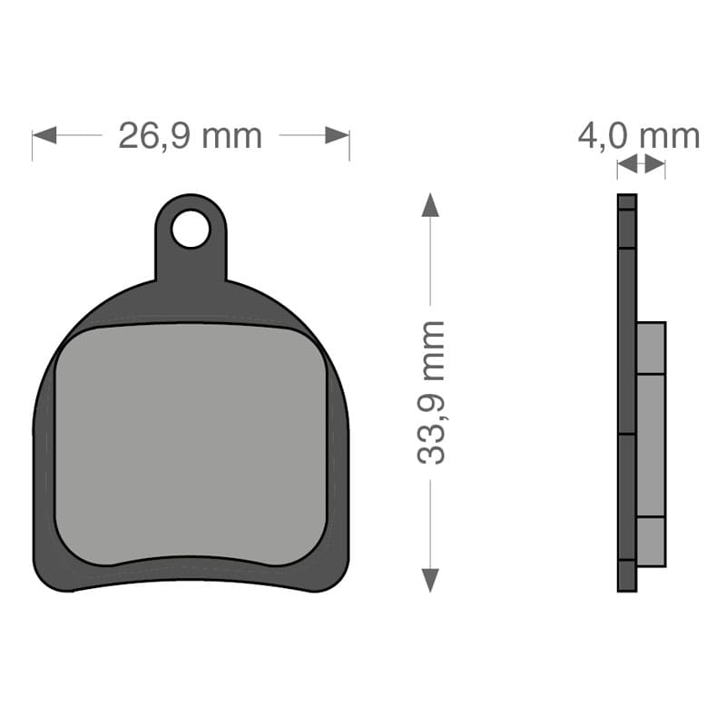 Sinter Tech Pads for HOPE DB/110/MONO TRIAL/TECH 4 System