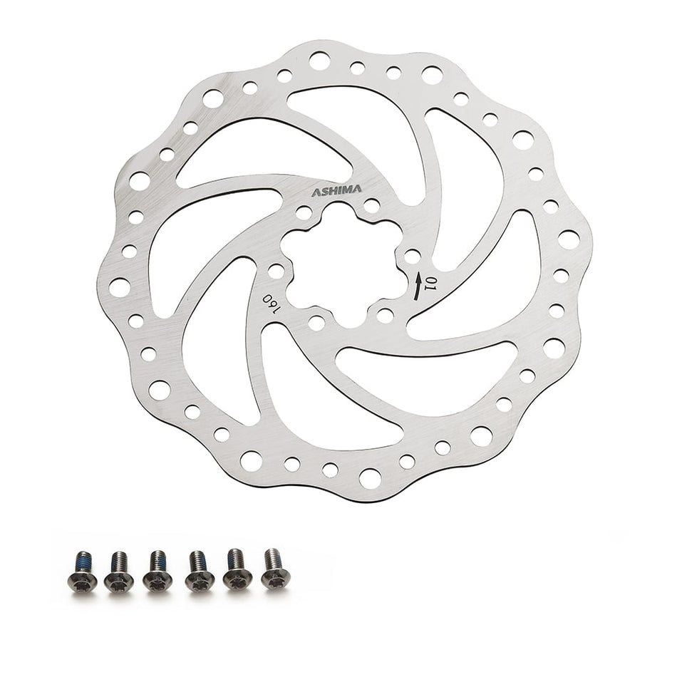 ARO-01 Brake Disc 203mm x 200g Silver Steel