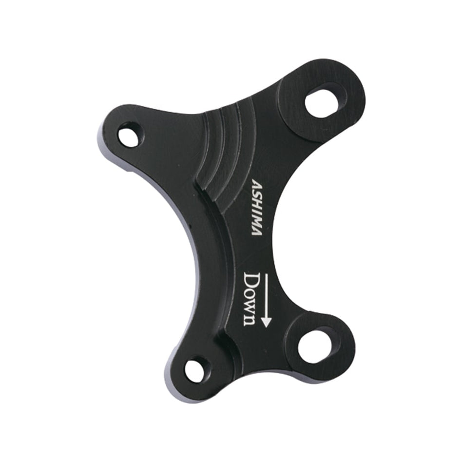 Adapter zacisków hamulcowych AU12 Przód: 203mm / Tył: 180mm Czarny