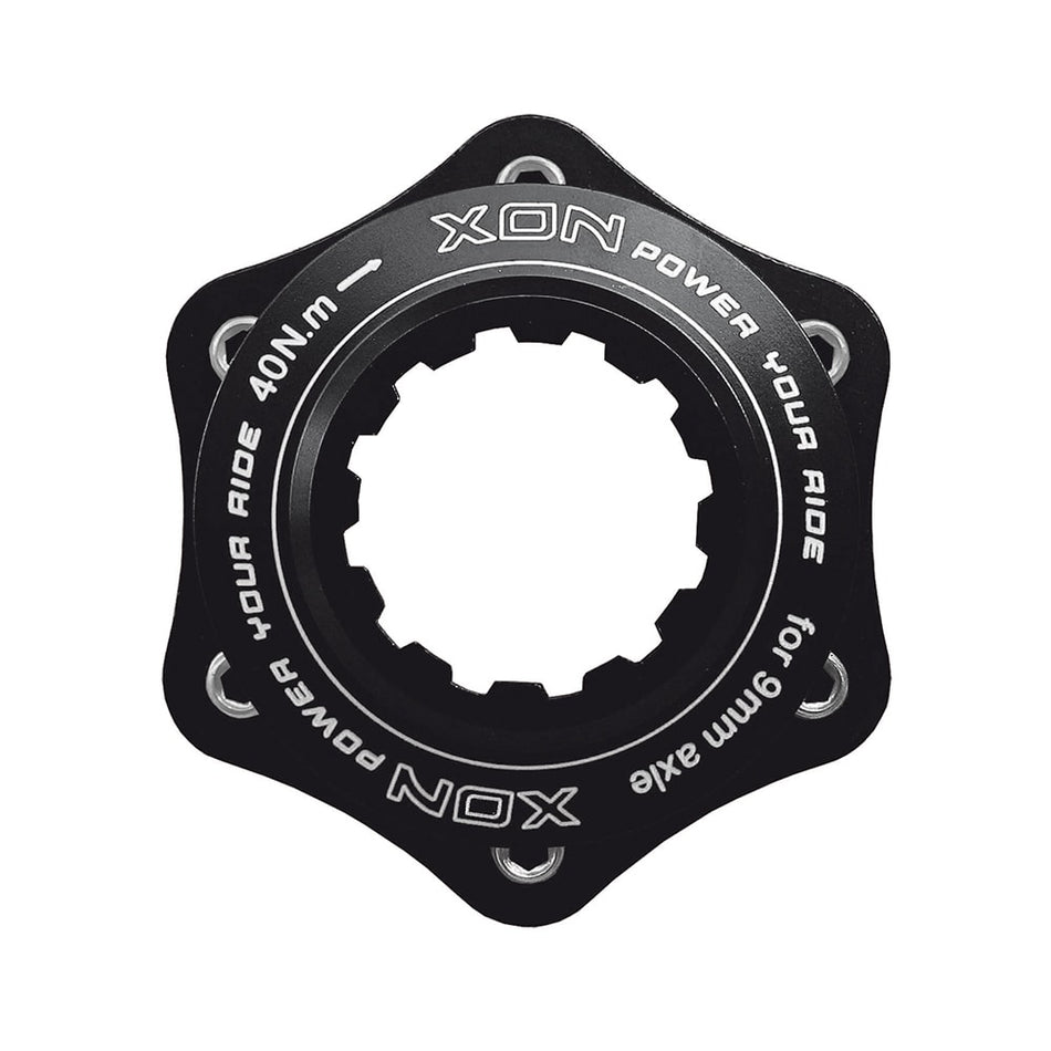 Adapter tarczy na oś: 9mm x Waga: 29,6g Center Lock Czarny